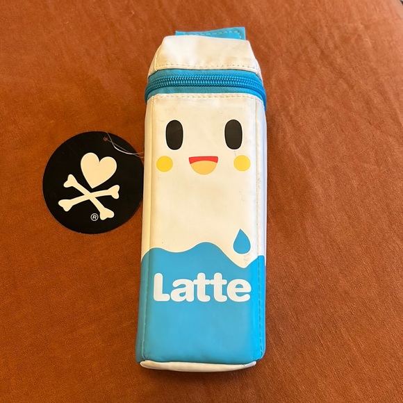 🆕 tokidoki Latte pencil/makeup case🥛 - Picture 1 of 5